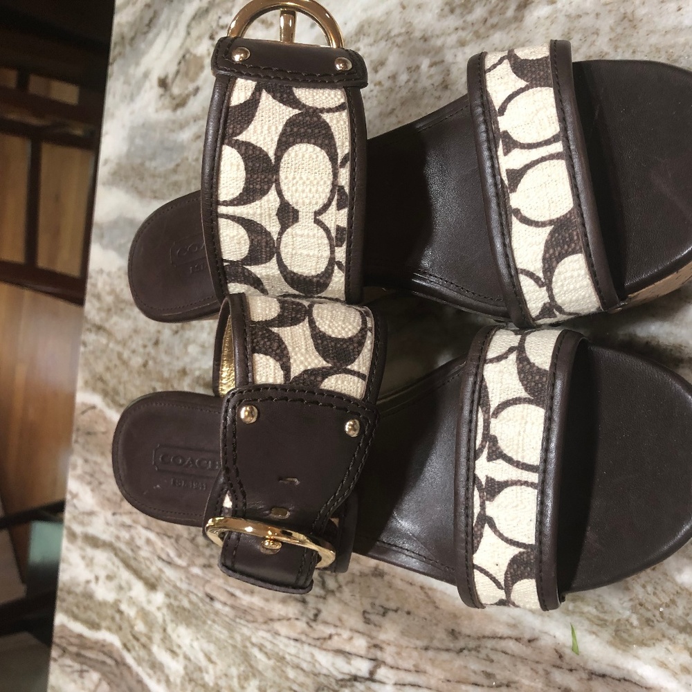 Coach Wedges Sandal